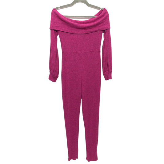 Pink Jumpsuit Fashion Nova, Size L