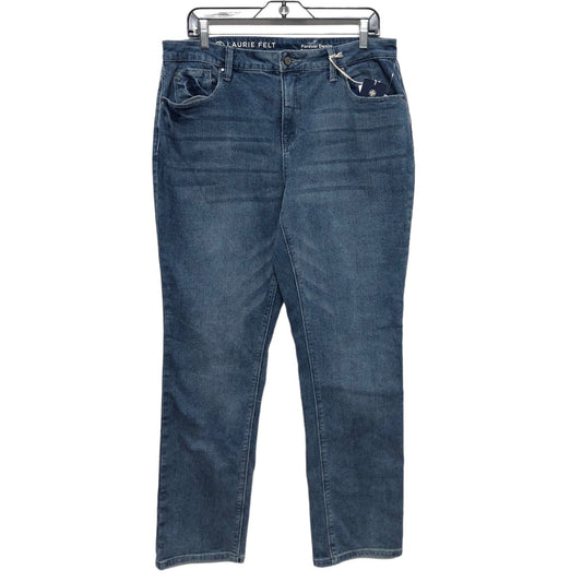 Blue Denim Jeans Straight Laurie Felt, Size 12
