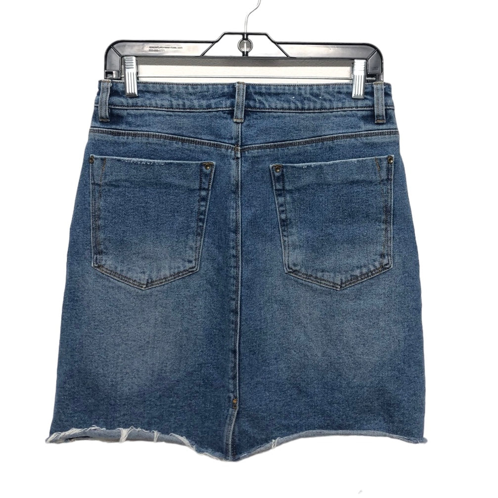 Blue Denim Skirt Mini & Short A Loves A, Size 10