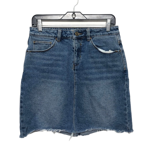 Blue Denim Skirt Mini & Short A Loves A, Size 10