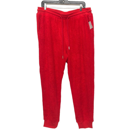 Red Pants Joggers White Birch, Size 1x