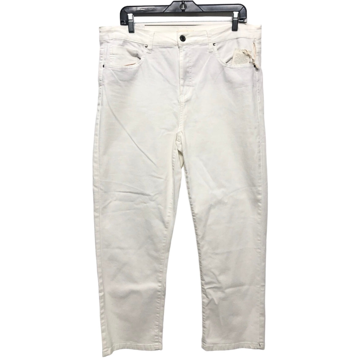 White Denim Jeans Skinny Clothes Mentor, Size 14