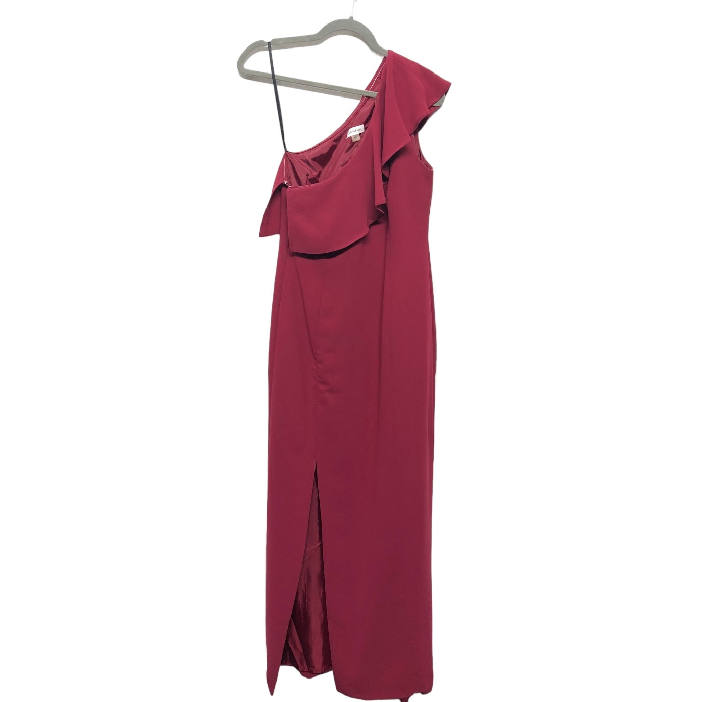 Dress Party Long By Calvin Klein In Red, Size: 6