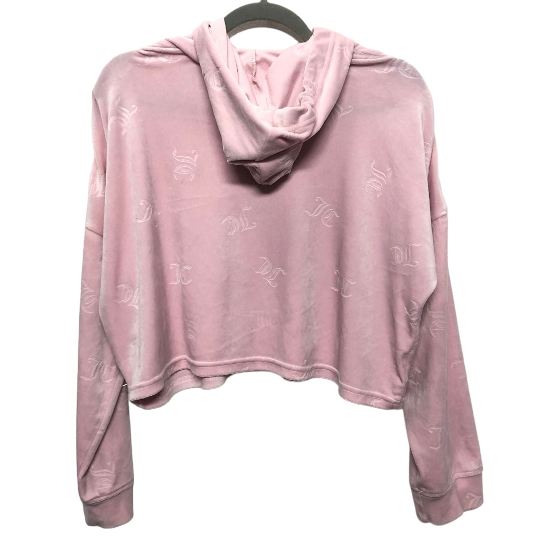 Sweatshirt Hoodie By Juicy Couture In Pink, Size: L