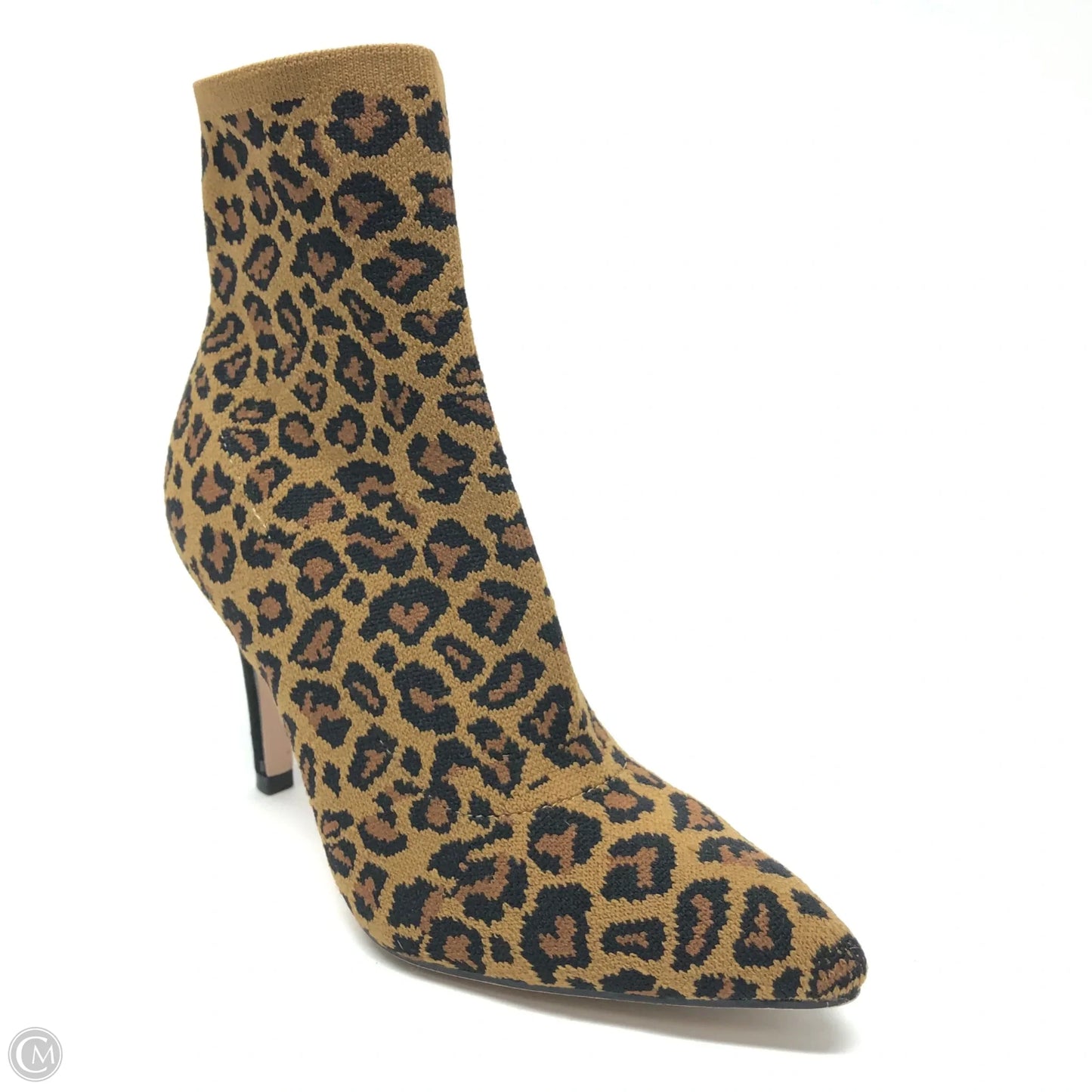 Boots Ankle Heels By Mia In Leopard Print, Size: 6.5