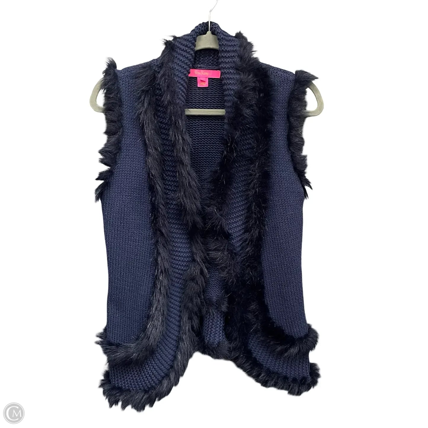 Vest Designer By Lilly Pulitzer In Navy, Size: Xs