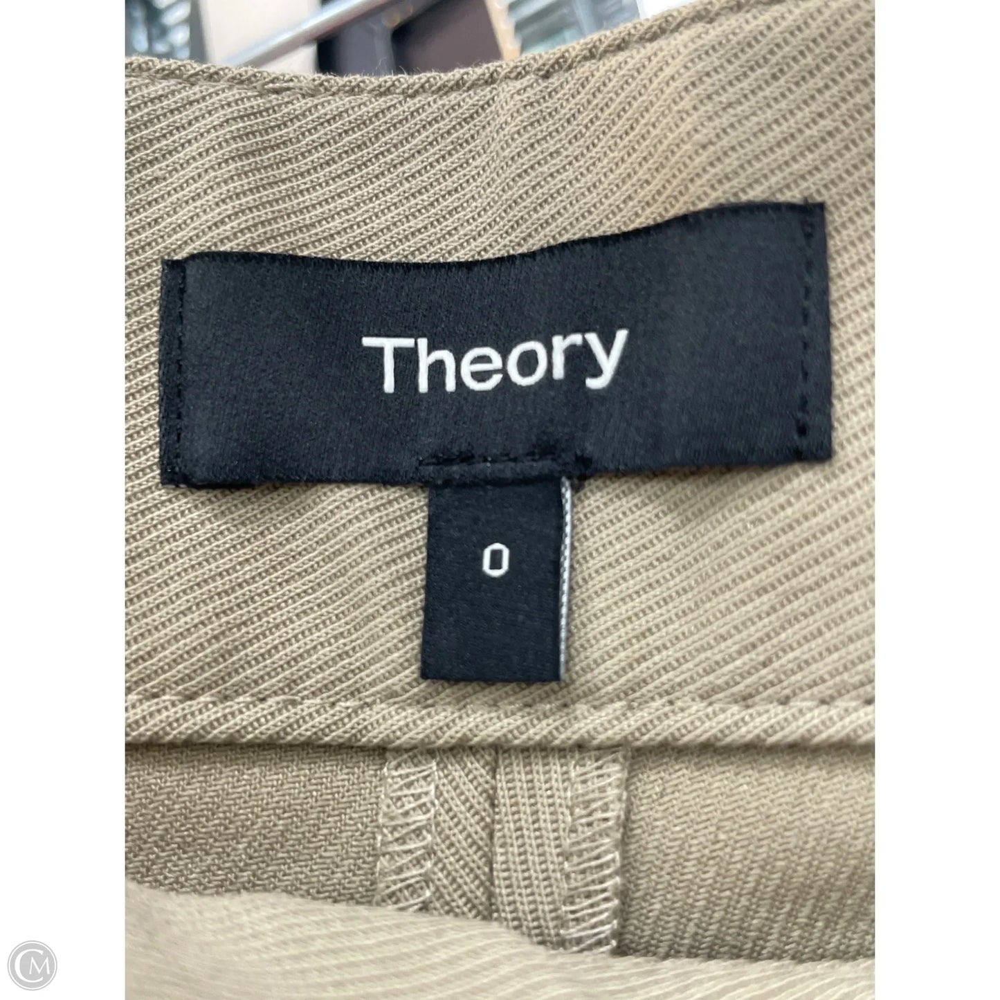 Shorts By Theory In Taupe, Size: 0