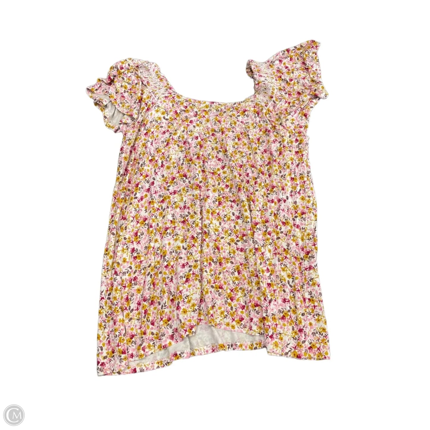 Top Short Sleeve By Torrid In Pink, Size: 2x