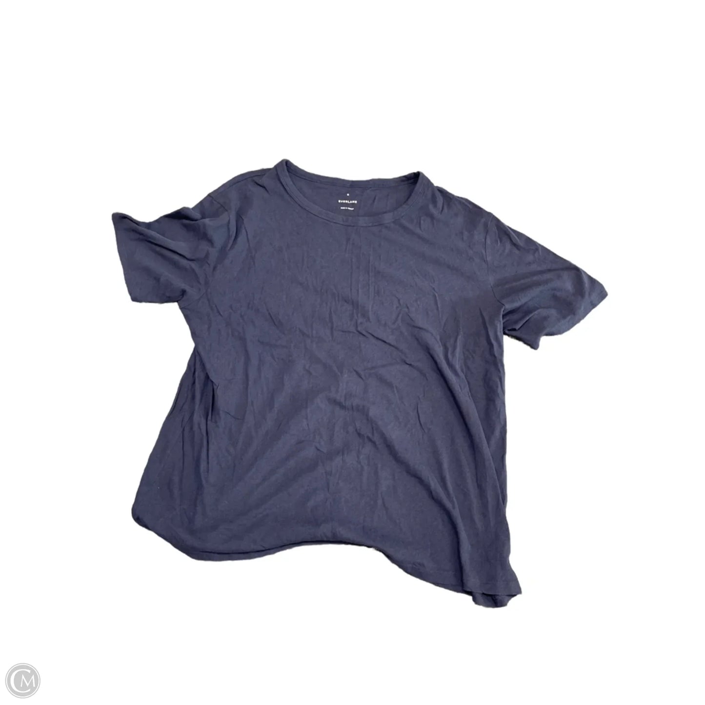 Top Short Sleeve Basic By Everlane In Navy, Size: M