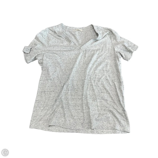Top Short Sleeve Basic By Marine Layer In Grey, Size: L