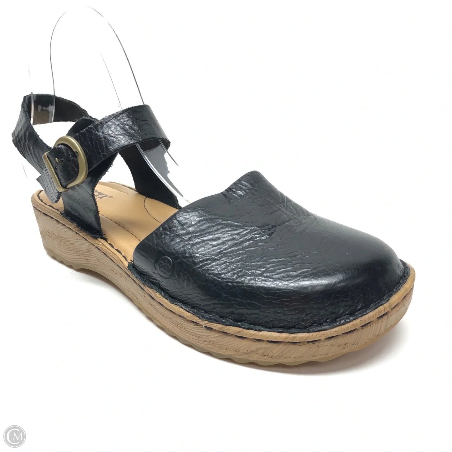 Sandals Heels Platform By Born In Black, Size: 9