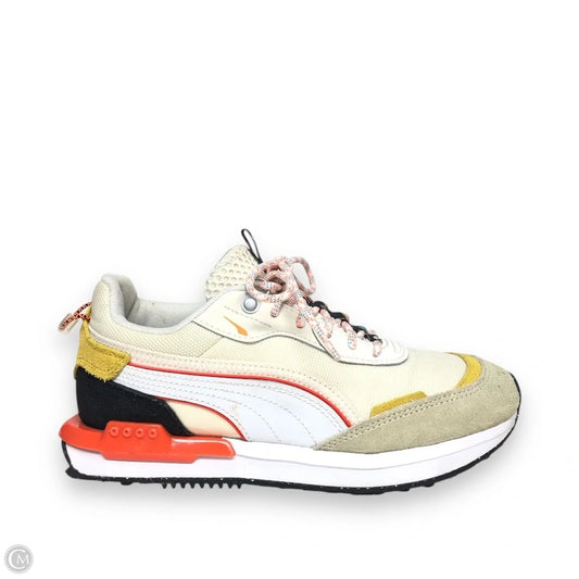 Shoes Athletic By Puma In Cream, Size: 5.5