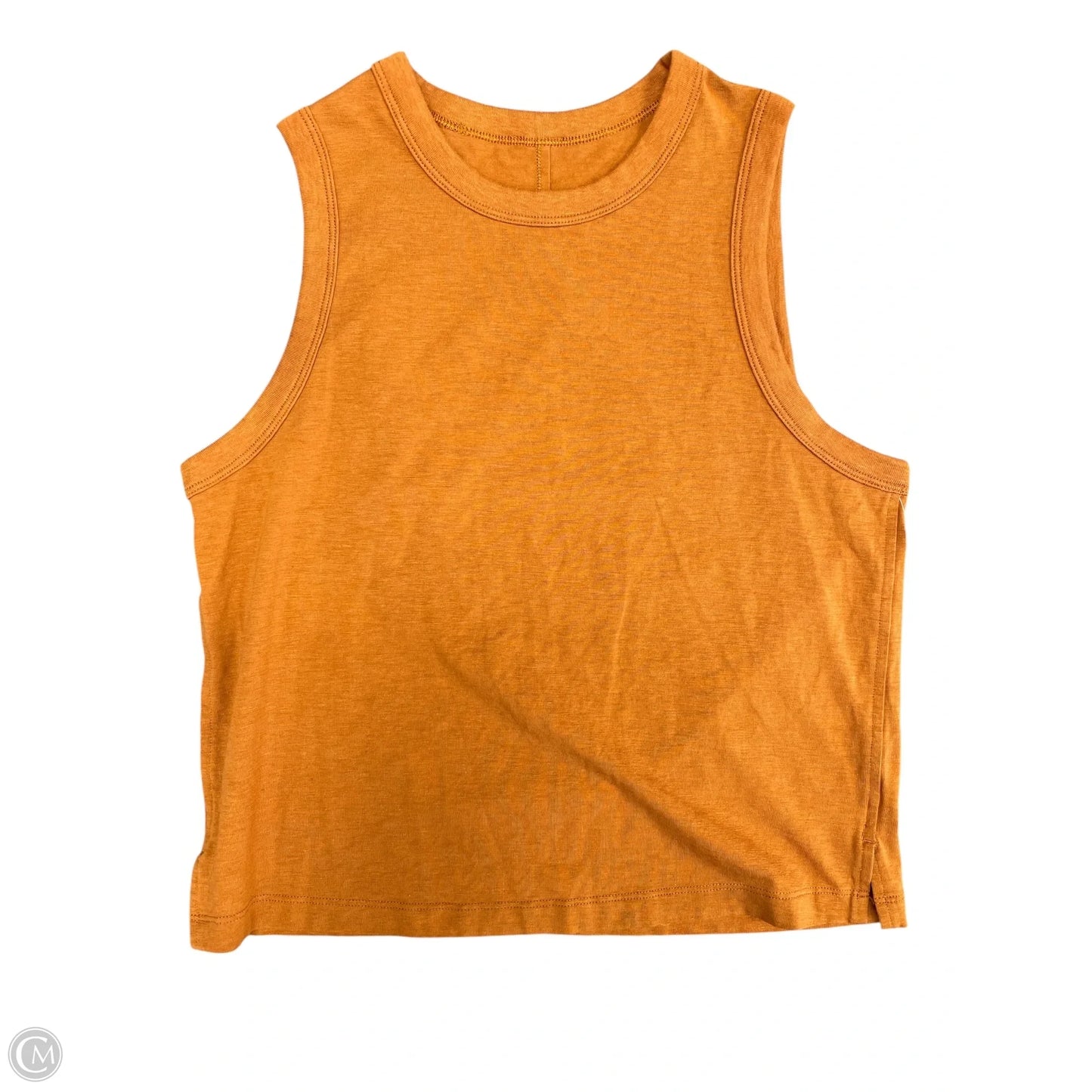 Athletic Tank Top By Lululemon In Orange, Size: S