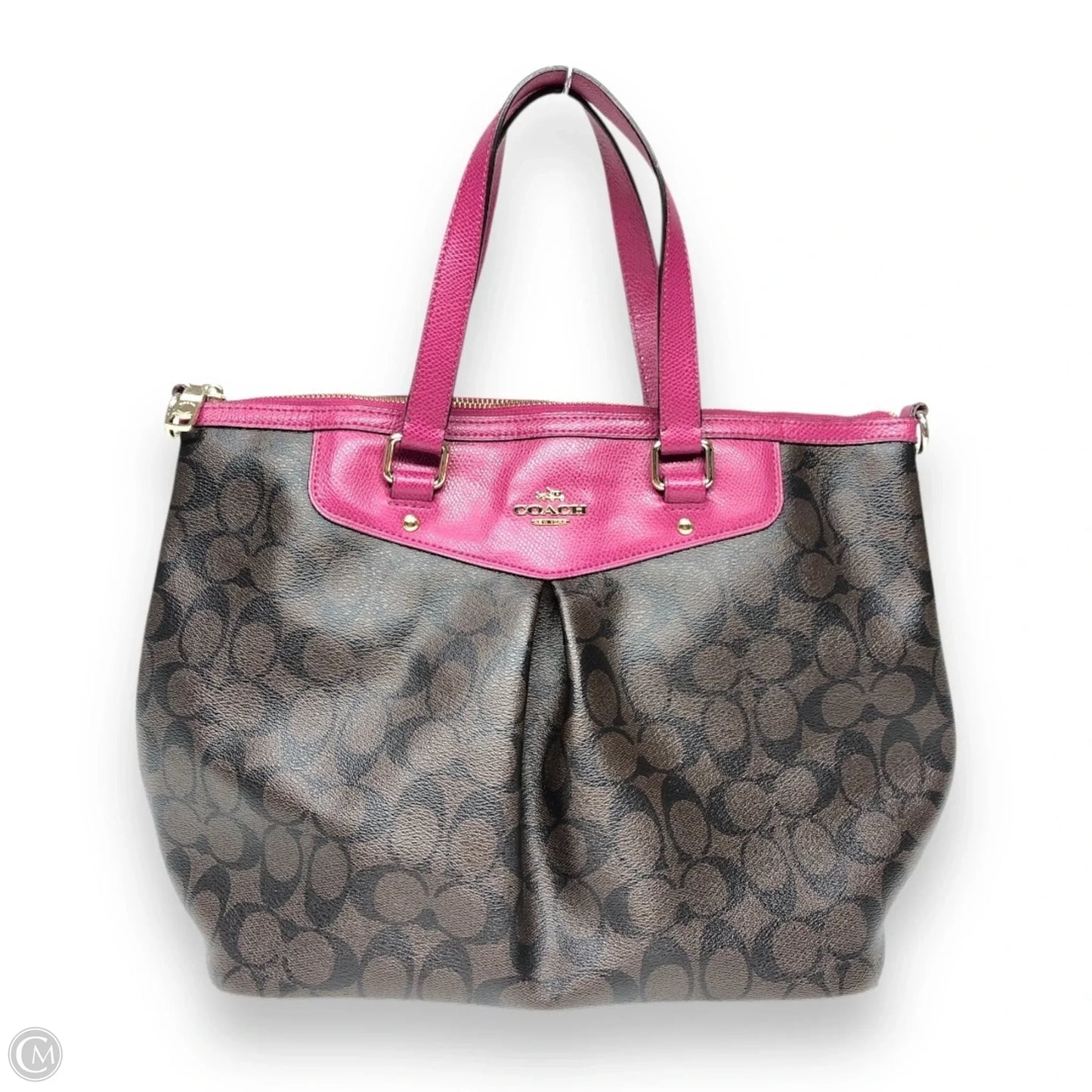 Handbag Designer By Coach, Size: Large