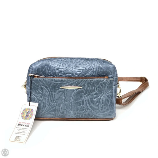 Crossbody Leather By Clothes Mentor, Size: Small