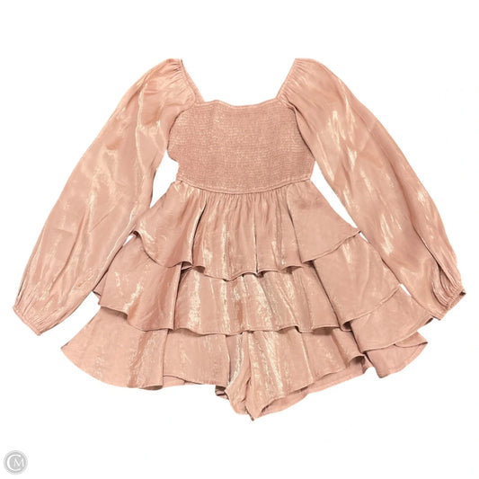 Romper By Entro In Pink, Size: S