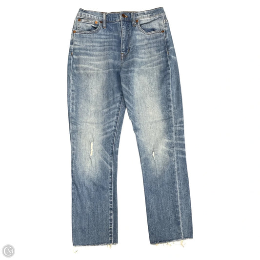 Jeans Cropped By Madewell In Blue, Size: 2