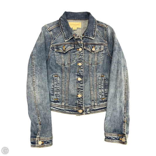 Jacket Denim By Pilcro In Blue, Size: M