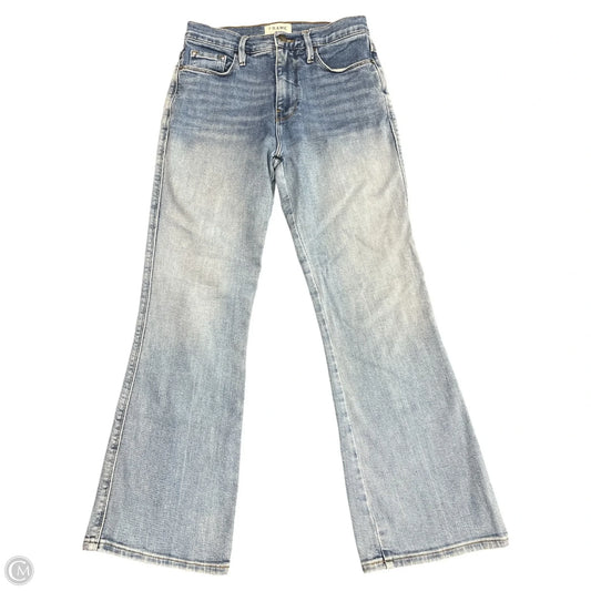 Jeans Boot Cut By Frame In Blue, Size: 2