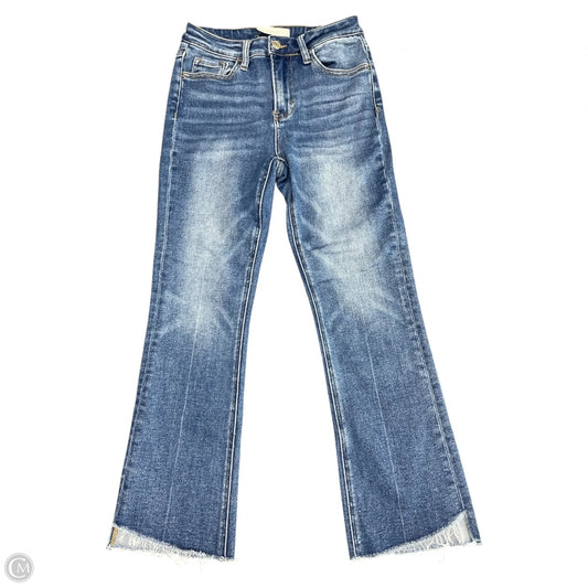 Jeans Cropped By Vervet In Blue, Size: 2