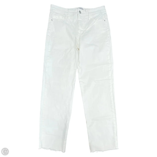 Jeans Cropped By Social Standard By Sanctuary In White, Size: 4