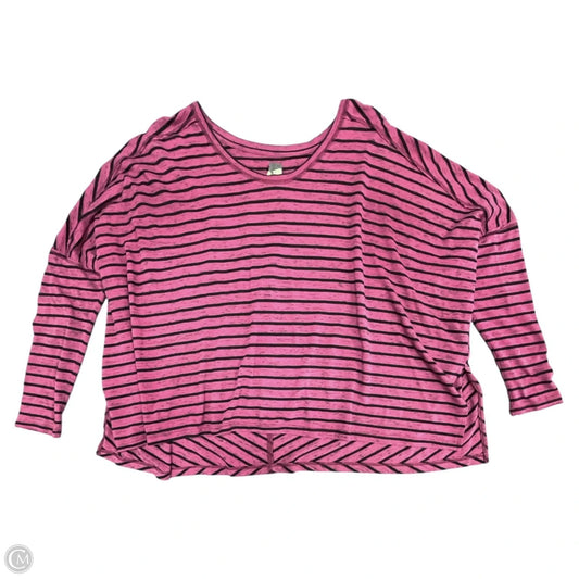 Top Long Sleeve By We The Free In Pink, Size: S