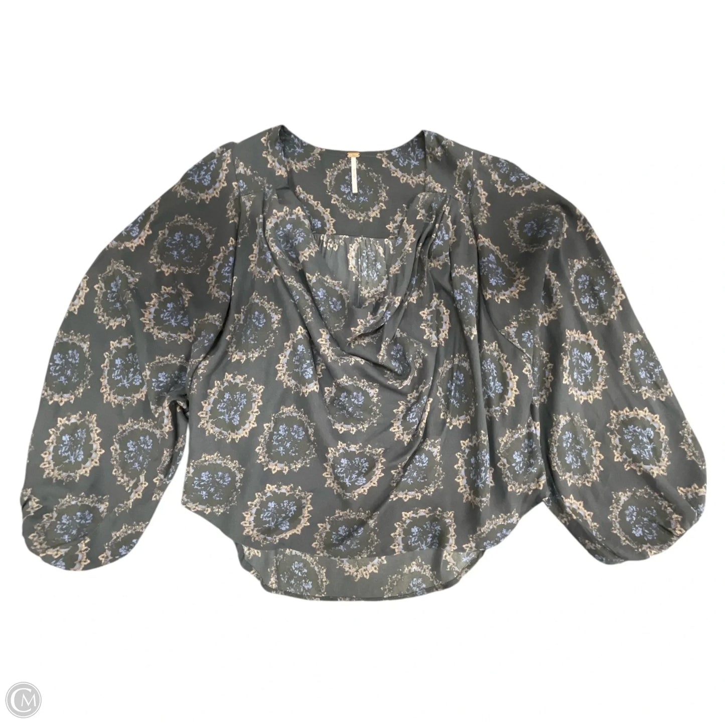 Top Long Sleeve By Free People In Grey, Size: Xs