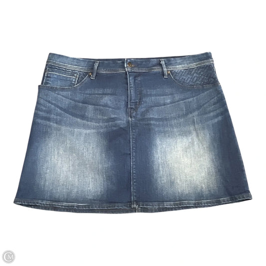 Skirt Mini & Short By Levis In Blue, Size: 20