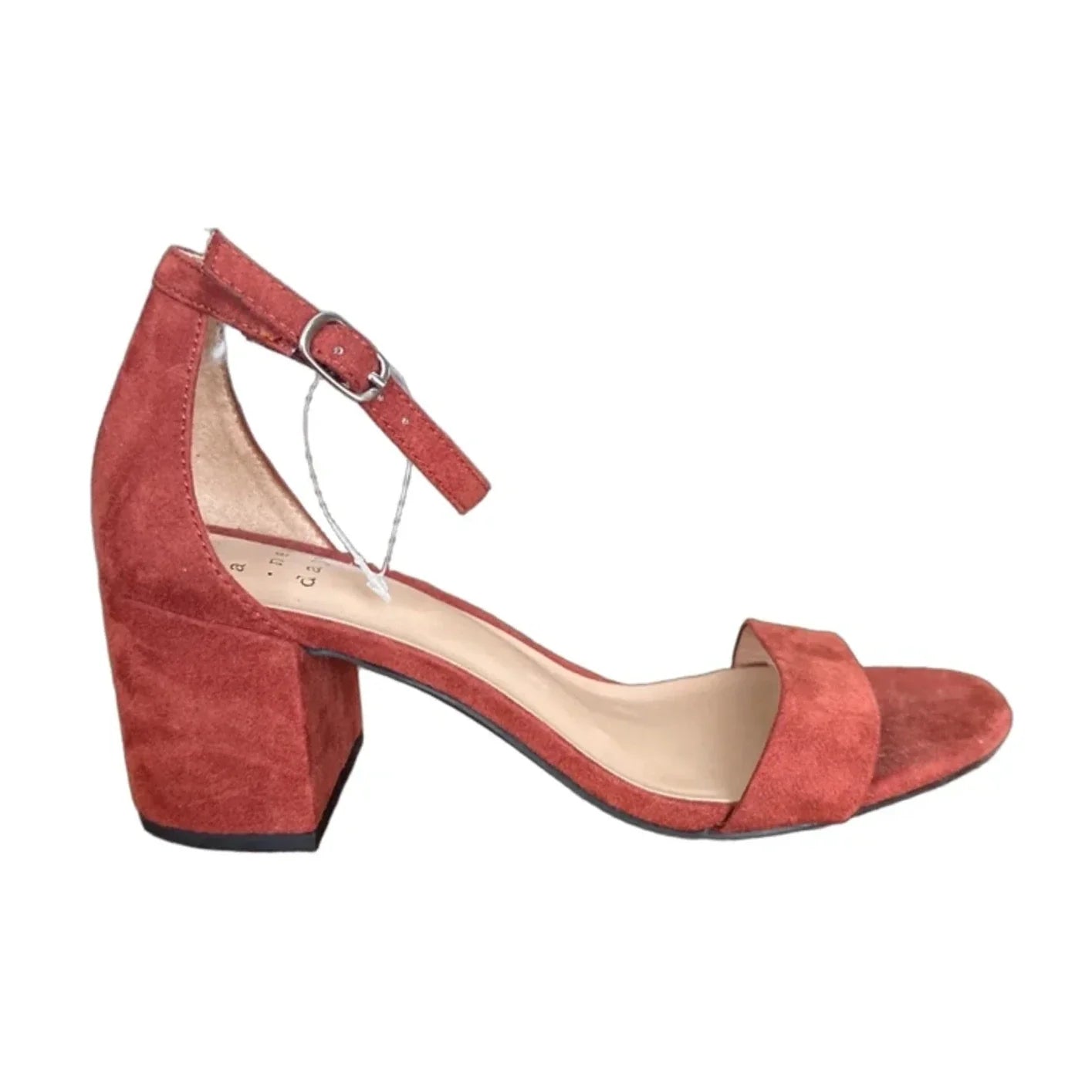 Sandals Heels Block By A New Day In Brown, Size: 5.5