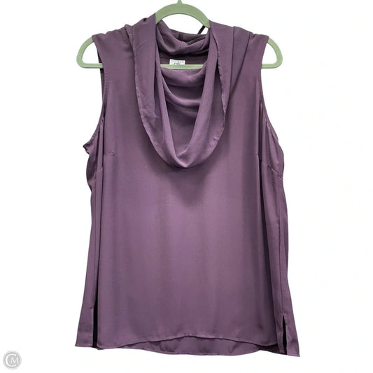 Top Sleeveless By Cabi In Purple, Size: L