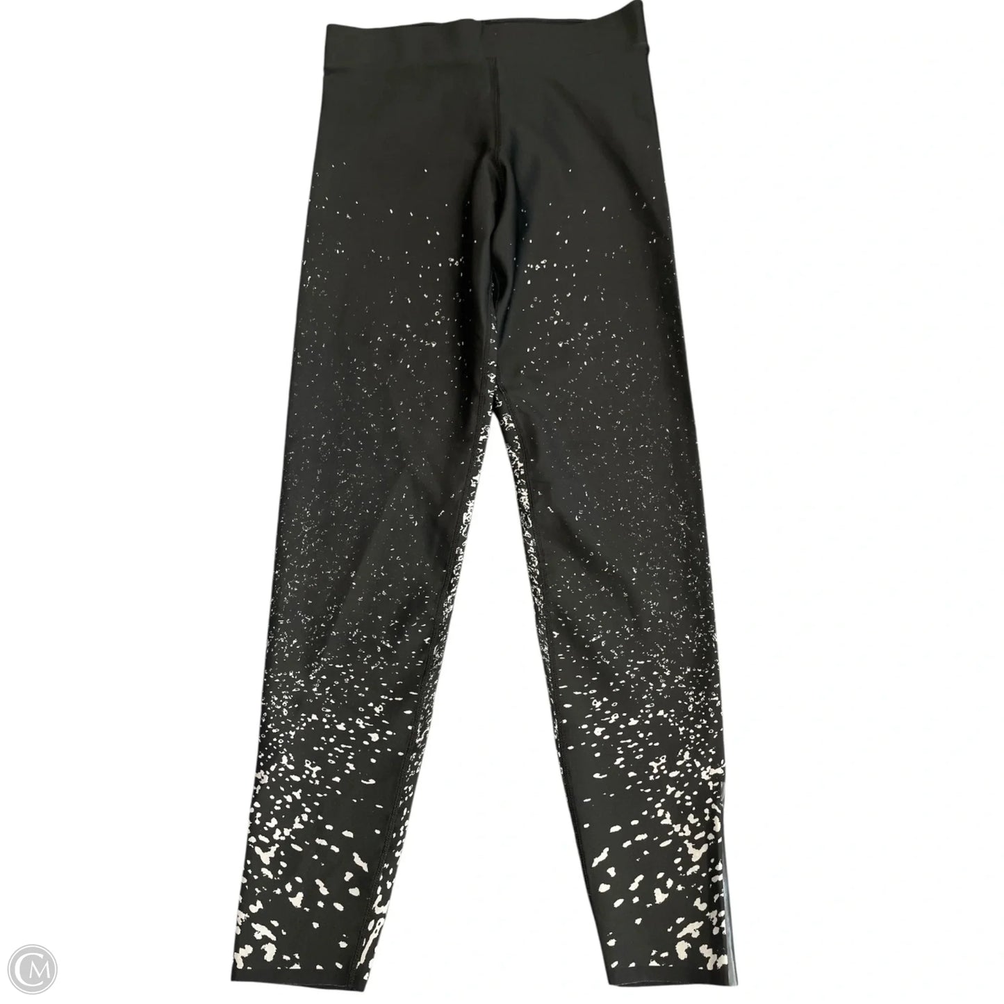 Athletic Leggings By Cmc In Black & White, Size: M