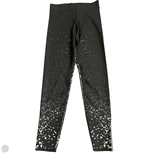 Athletic Leggings By Cmc In Black & White, Size: M