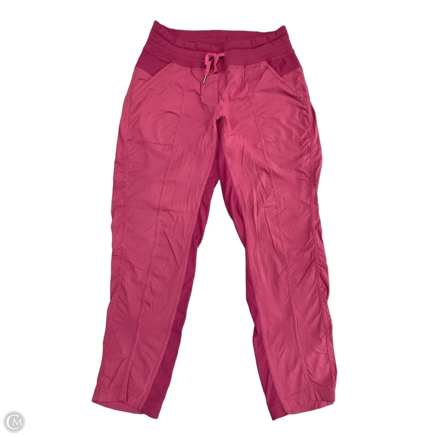 Athletic Pants By Lululemon In Maroon, Size: 8
