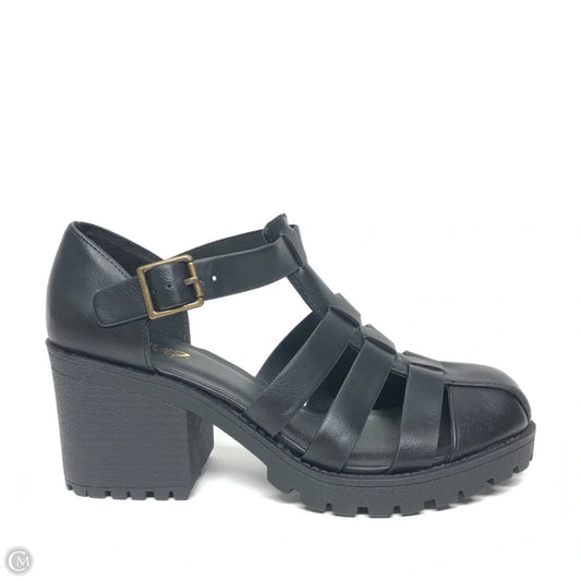 Shoes Heels Block By Clothes Mentor In Black, Size: 9