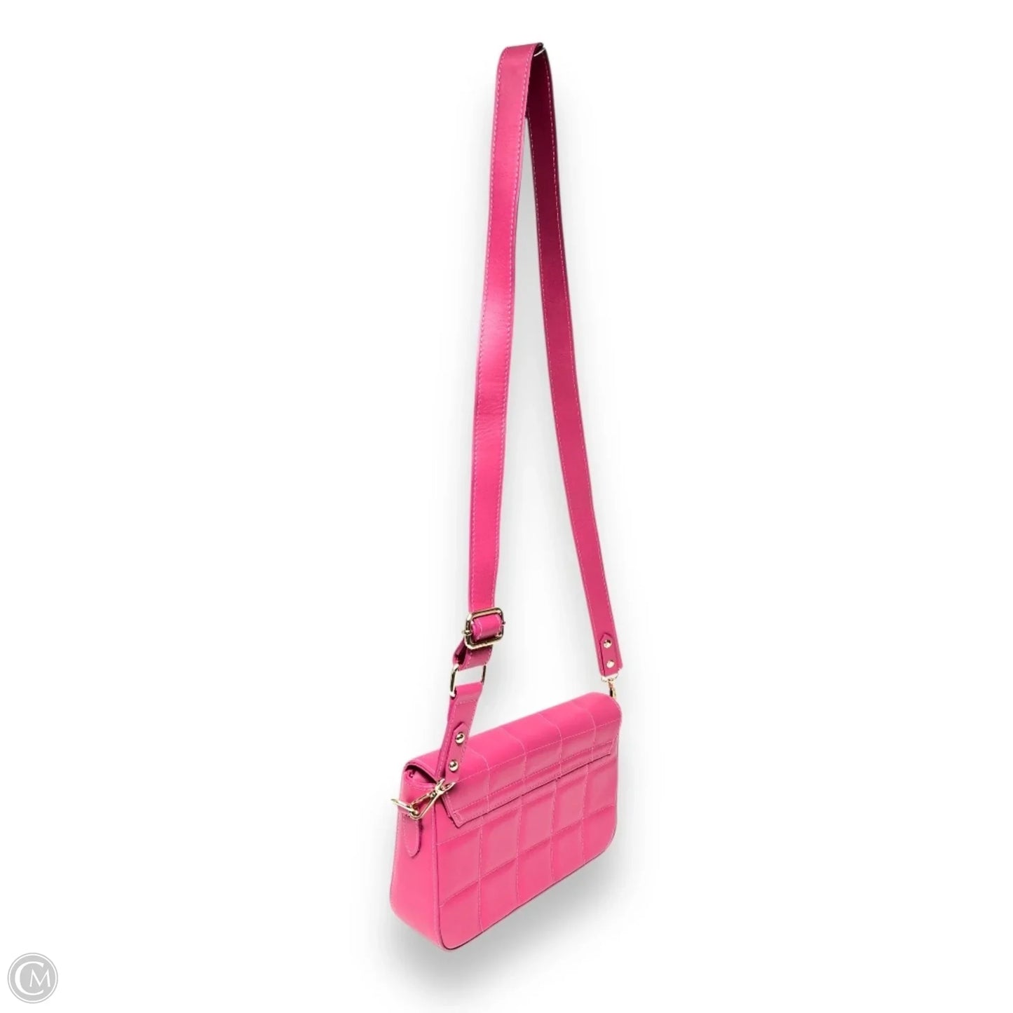 Crossbody Leather By Clothes Mentor, Size: Medium