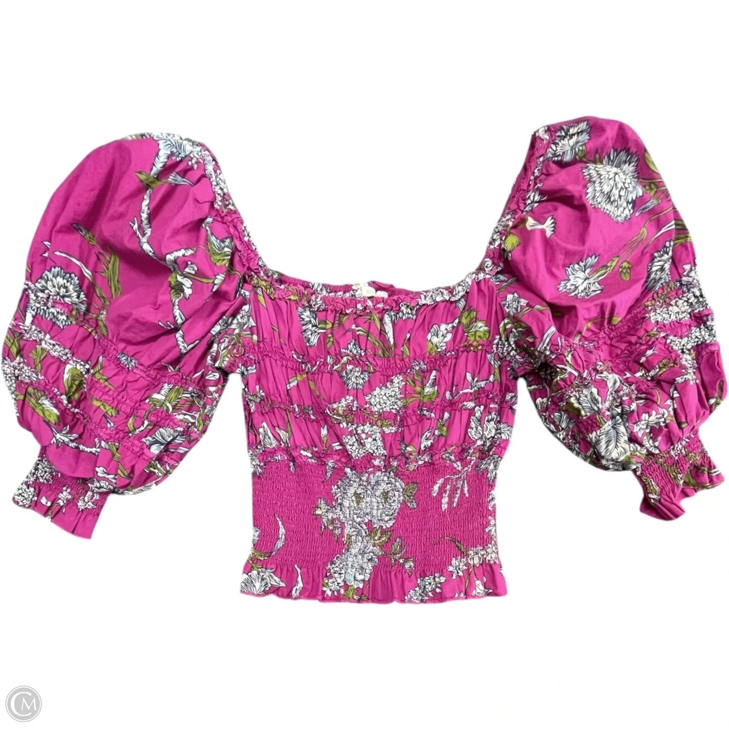 Top 3/4 Sleeve By Clothes Mentor In Pink, Size: L