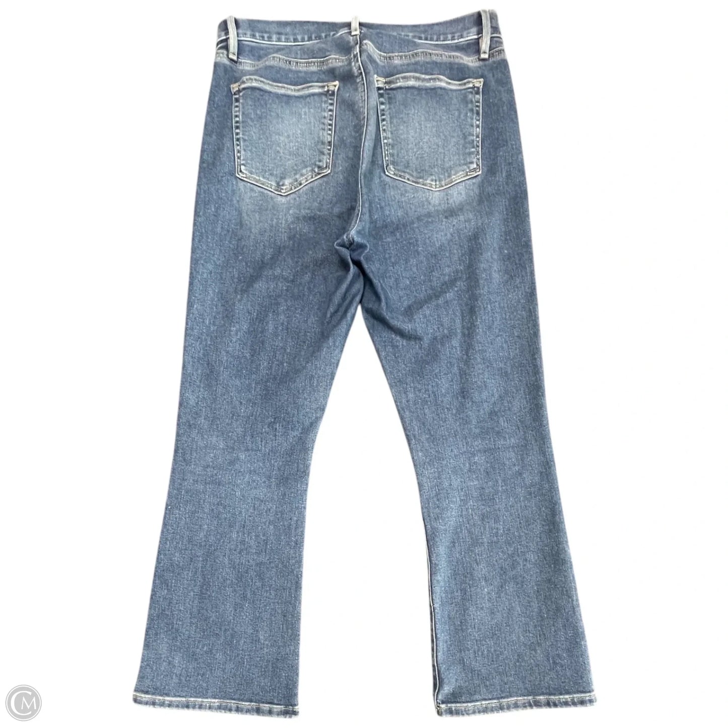 Jeans Cropped By Loft In Blue, Size: 8