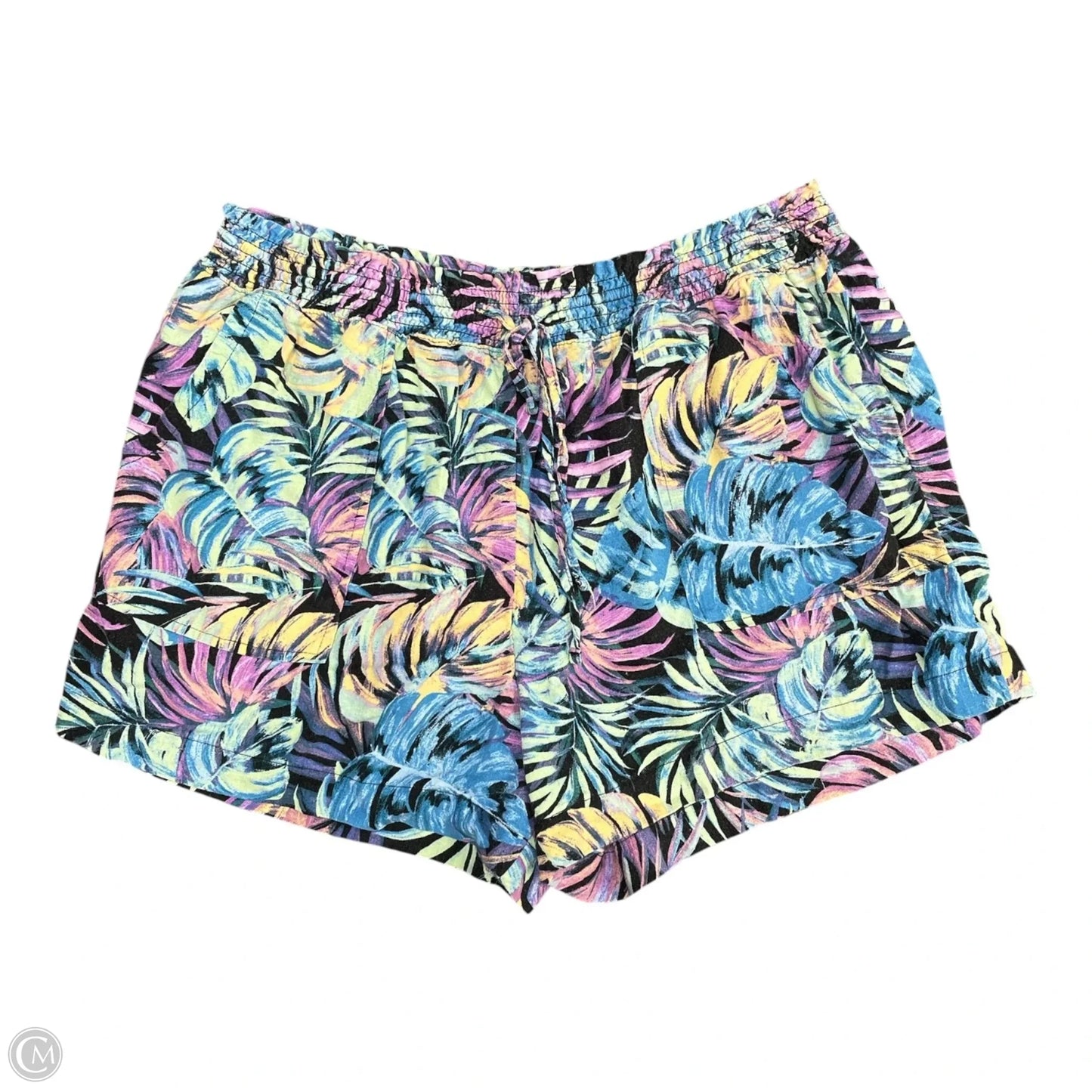 Shorts By Time And Tru In Blue & Purple, Size: Xl
