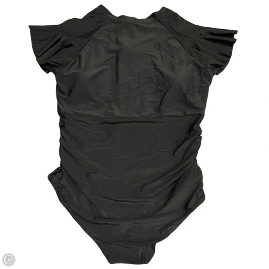 Swimsuit By Clothes Mentor In Black, Size: Xxl