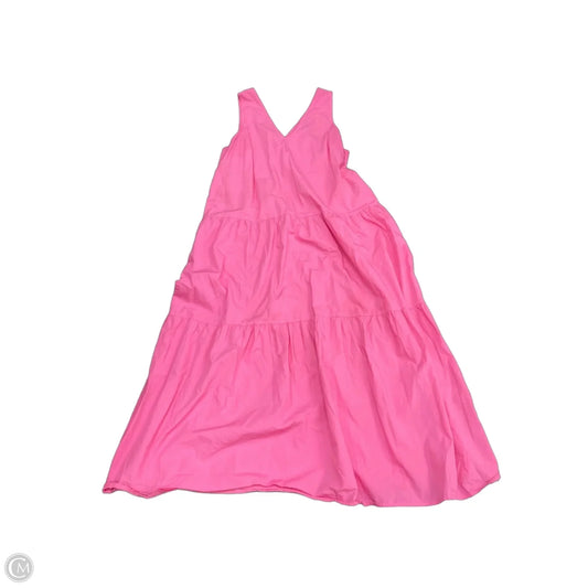 Dress Casual Maxi By Who What Wear In Pink, Size: Xl