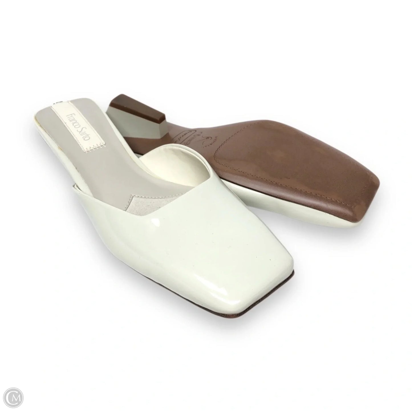 Shoes Heels Kitten By Franco Sarto In Cream, Size: 7