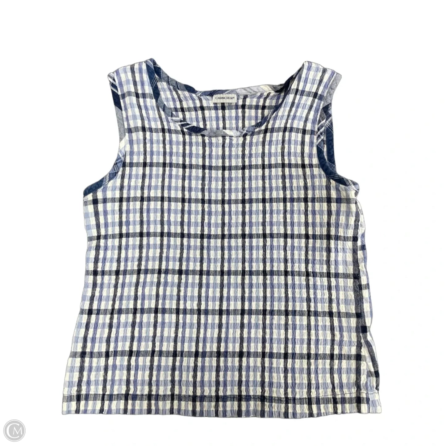Top Sleeveless By Cabin Creek In Blue, Size: M