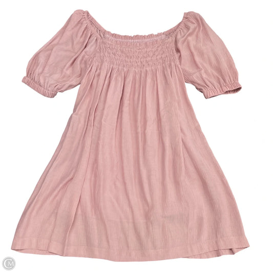 Dress Casual Short By Easel In Pink, Size: L