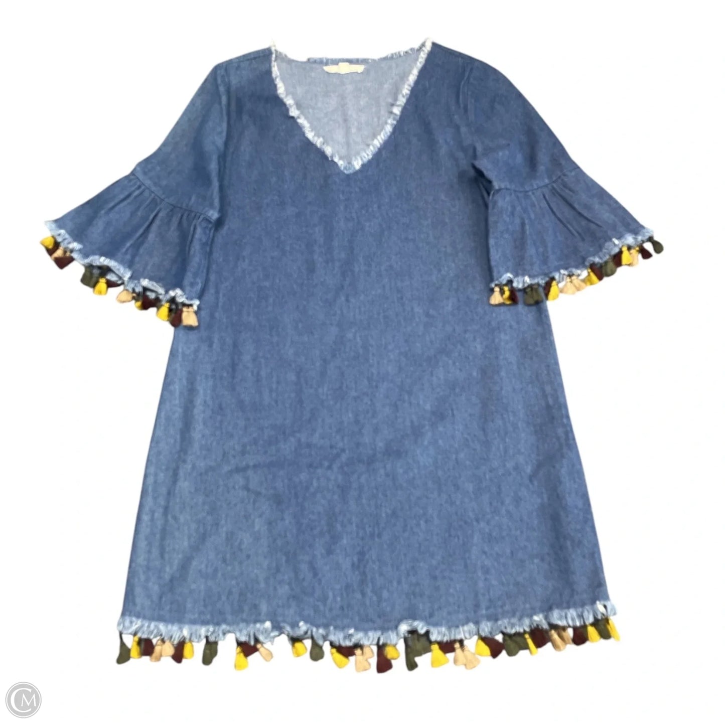 Dress Casual Short By Clothes Mentor In Blue, Size: M