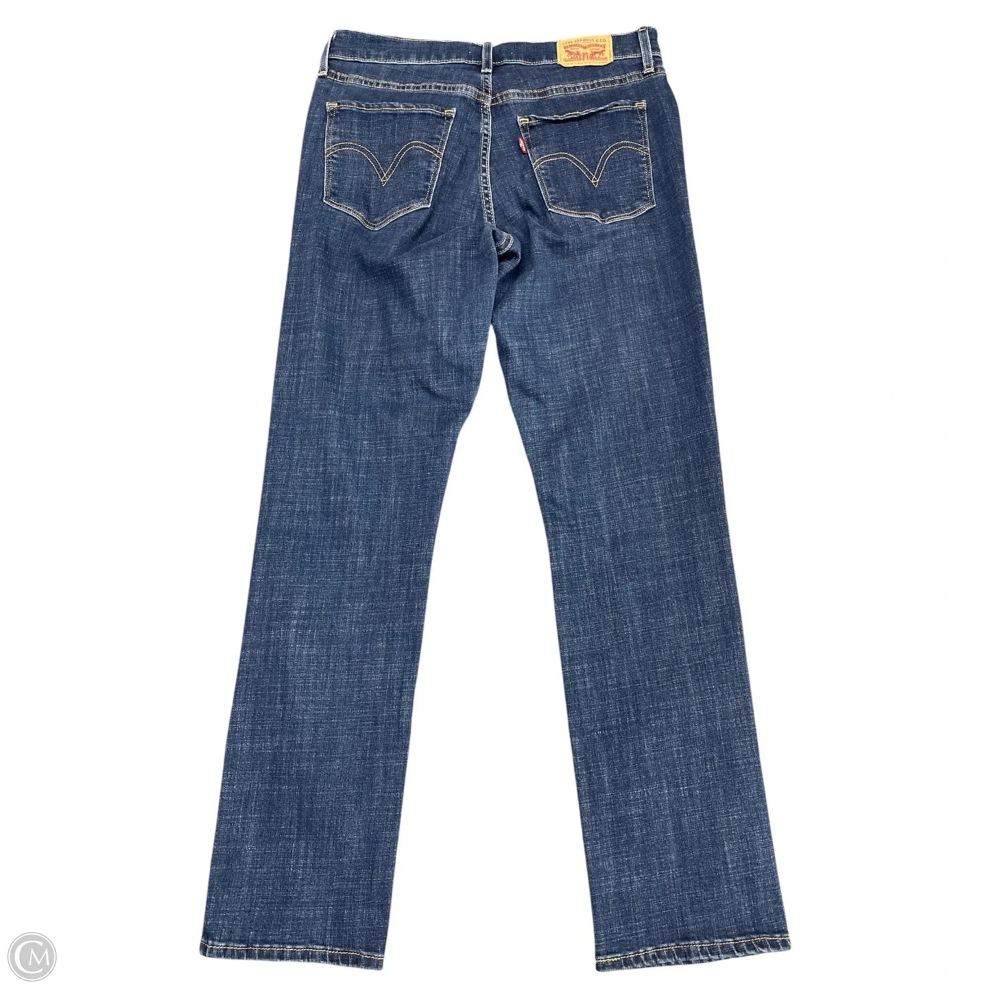 Jeans Straight By Levis In Blue, Size: 8