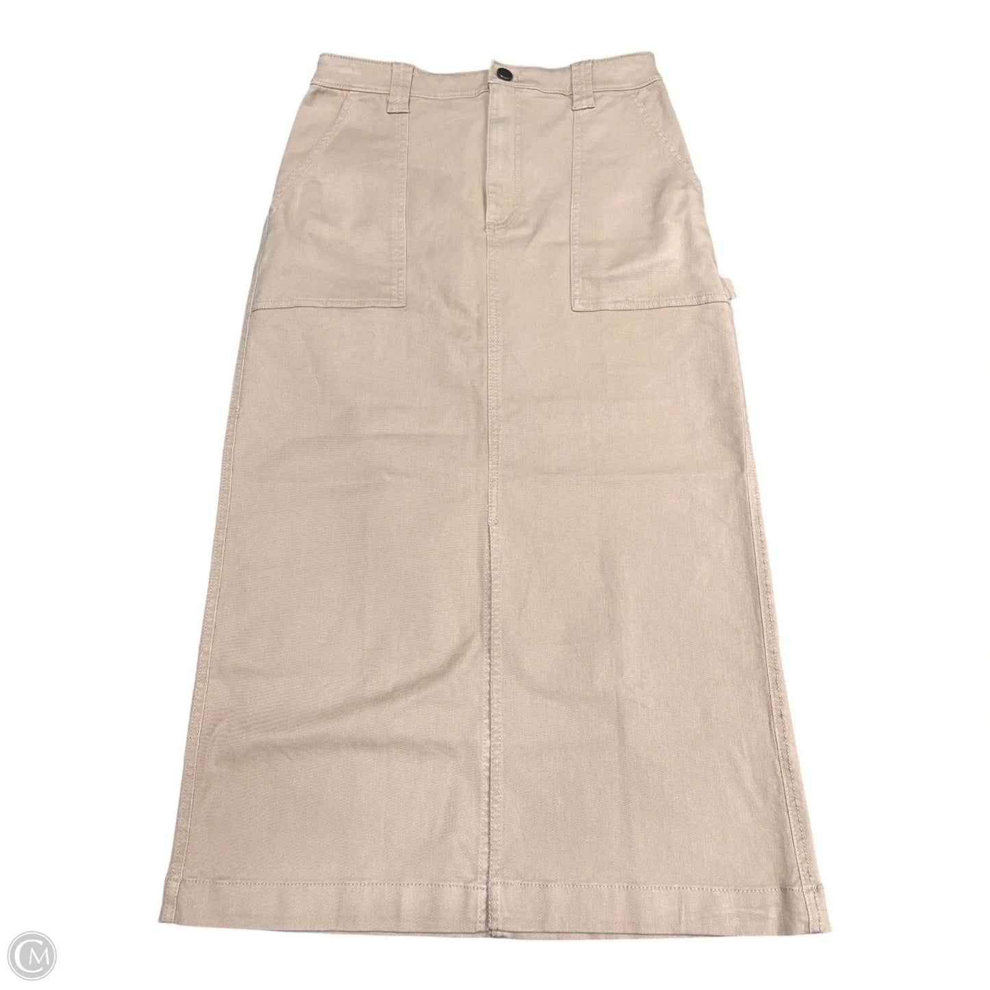 Skirt Midi By Loft In Beige, Size: 4