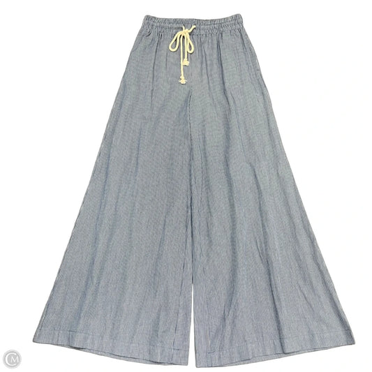 Pants Wide Leg By Ee Some In Blue, Size: M