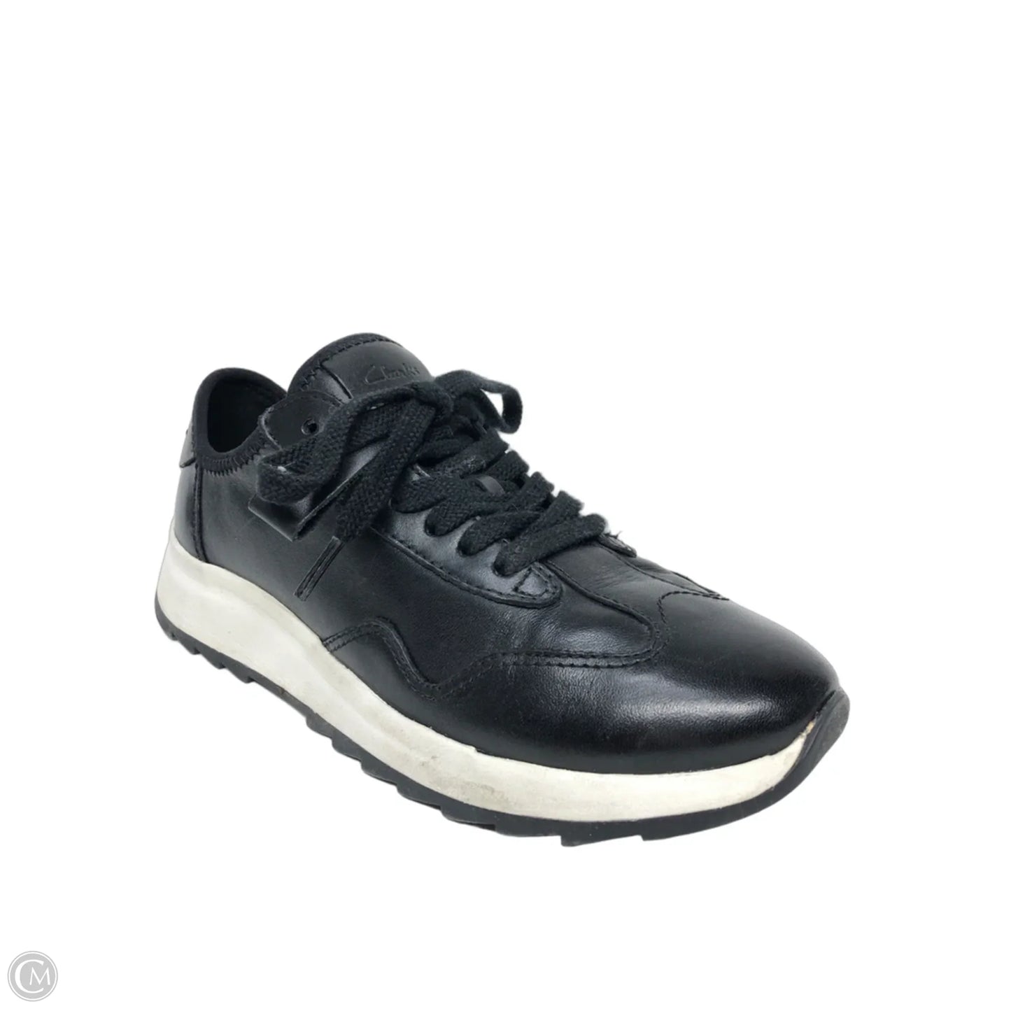 Shoes Sneakers By Clarks In Black, Size: 7.5