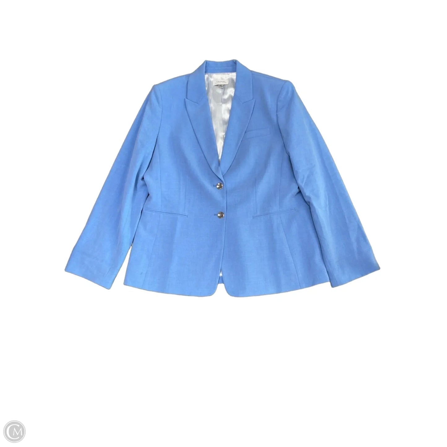 Blazer By Tahari In Blue, Size: 14