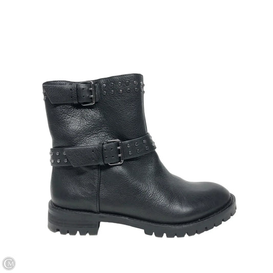 Boots Ankle Heels By Gianni Bini In Black, Size: 8
